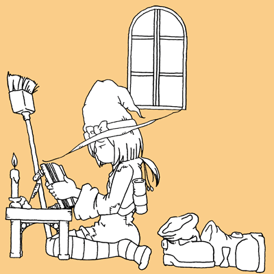 魔法使い見習いのシロ