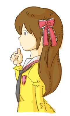 落ちる